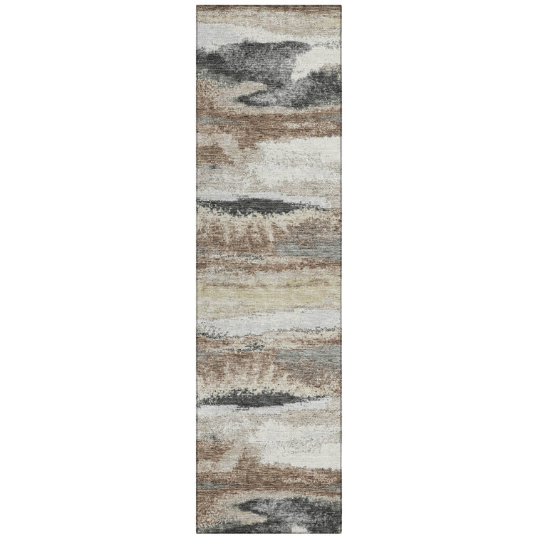 Aleighna Area Rug with Non-Slip Backing