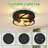 11 In. 2-Light Farmhouse Black Flush Mount Ceiling Light Fixture With Turnable Light Cap (1-Pack)-705915099-705915073