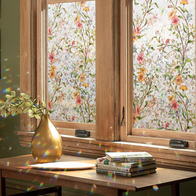 Flower Rainbow Window Film