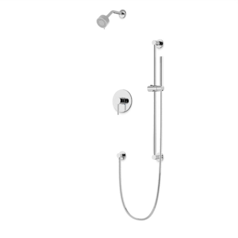 Complete Shower System, Chrome