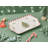 Spode Christmas Tree Peppermint Dessert Tray 12"