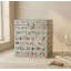 Boîte-cadeau en bois rustique Shabby Chic