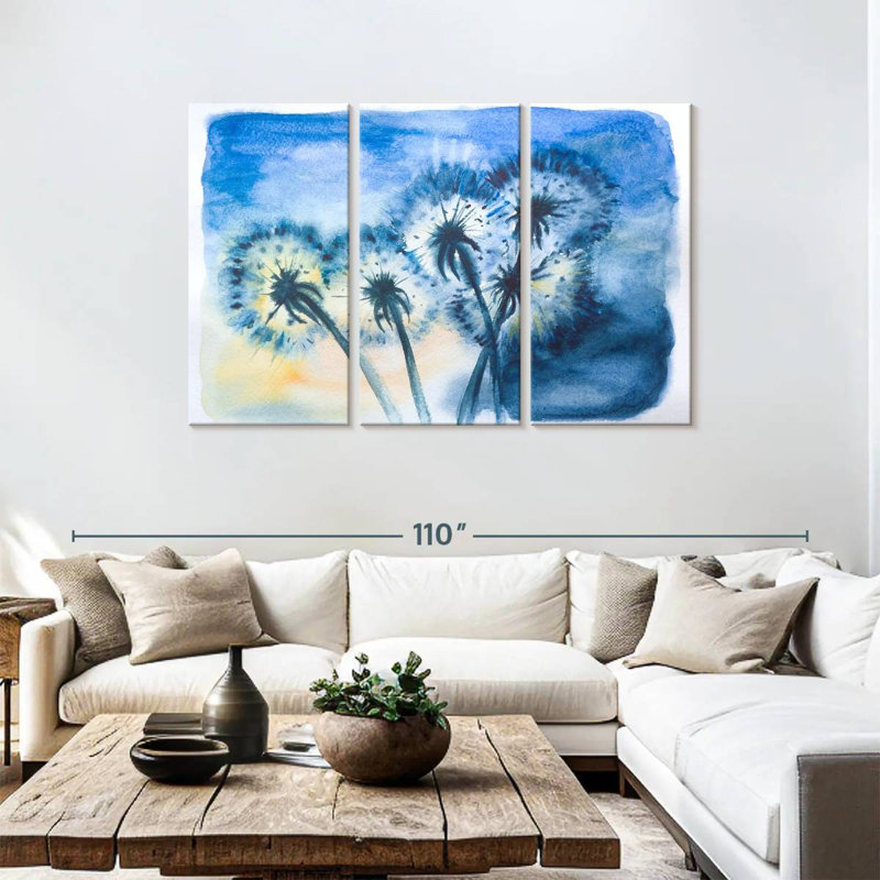 Harnek Dandelion, 48" H x 74" W