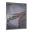 Œuvre d'art moderne sur toile monochrome dramatique gris IV-84353641-84353646