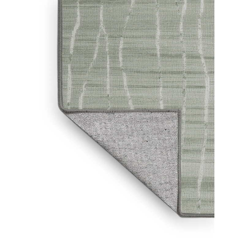 Tapis abstrait lavable à la machine, Carré 8 pi