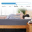Surmatelas à double couche 4 pouces Macdougal, y compris surmatelas en mousse viscoélastique gélifiée 2 po + housse de matelas matelassé 2 po-1537499044-1540004023