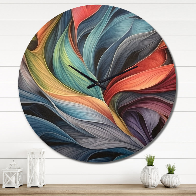 Horloge murale boho, Très grand