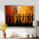 Khloie, Tribal africain, rythmes viii - Art mural tribal africain