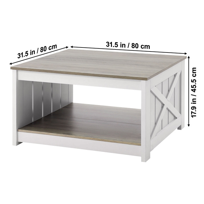Table basse 31,5 "Farmhouse