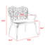 Banc de jardin en métal et aluminium-1941766166