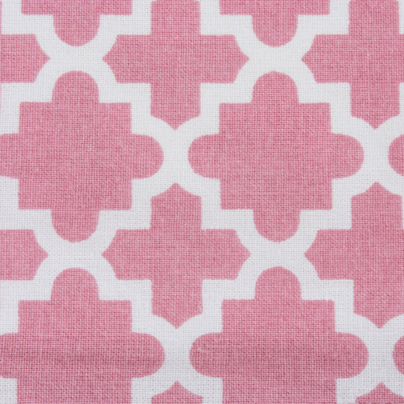 Trung Lattice Tablecloth, Rose, 84" x 60"