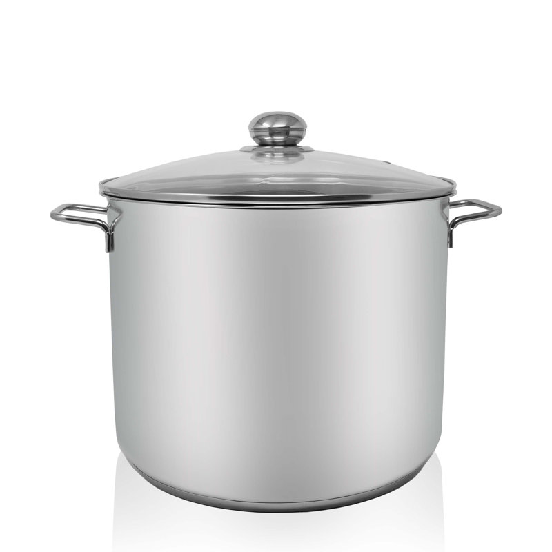 Karl Kruger 20L Stainless Steel Stock Pot, 14 L