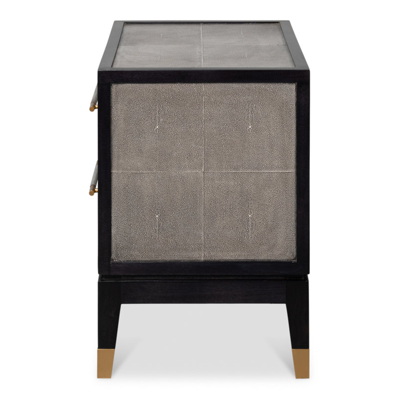 Horatio 2 - Drawer Solid Wood Nightstand