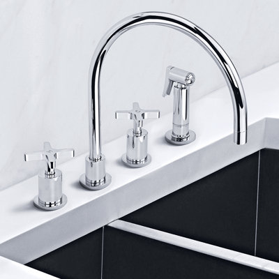 Lefroy Brooks Kafka Pull Out Kitchen Faucet