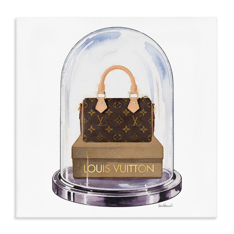 Glam Purse Bell Jar Canvas, design par Amanda Greenwood, H 17 po x l 17 po