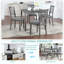 Ensemble de table de salle à manger 5 pièces Elegant Elegant