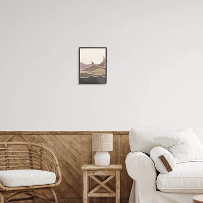«Desert Moon», dunes de sable, paysage, estampe numérique par Lil 'Rue