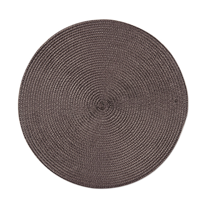 Polypropylene Plastic Placemat, Brown