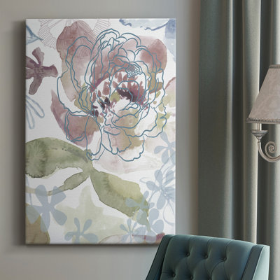 Bouquet de rêves IV - peinture sur toile tendue