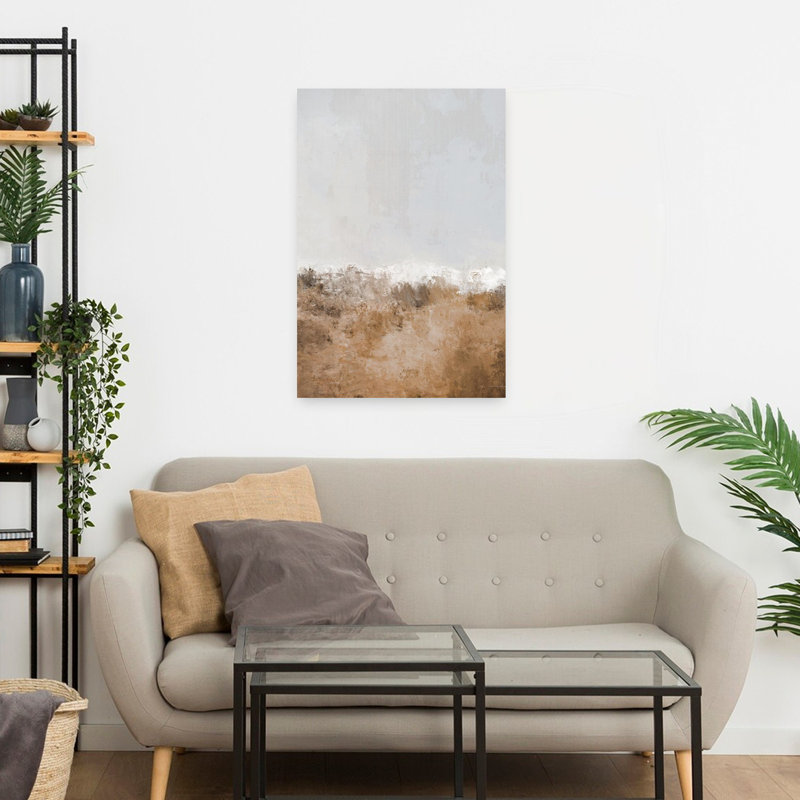 Paysage contemporain abstrait Wayfaring, H 24 po x l 16 po