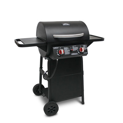 Masterbuilt 2-Burner Propane Gas Grill with Side Shelves