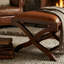 Tabouret en bois massif