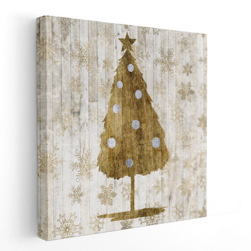 Soph sophistiqué de Noël I - reproduction d'art sur toile, H 16 po x l 16 po