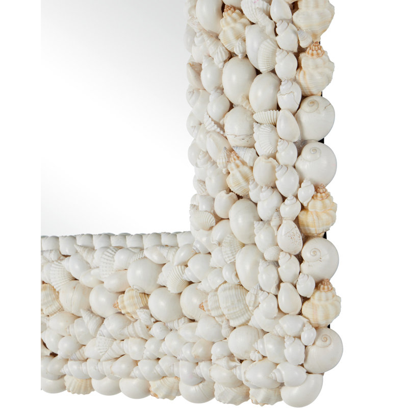 Piddock Square Shell Wall Mirror