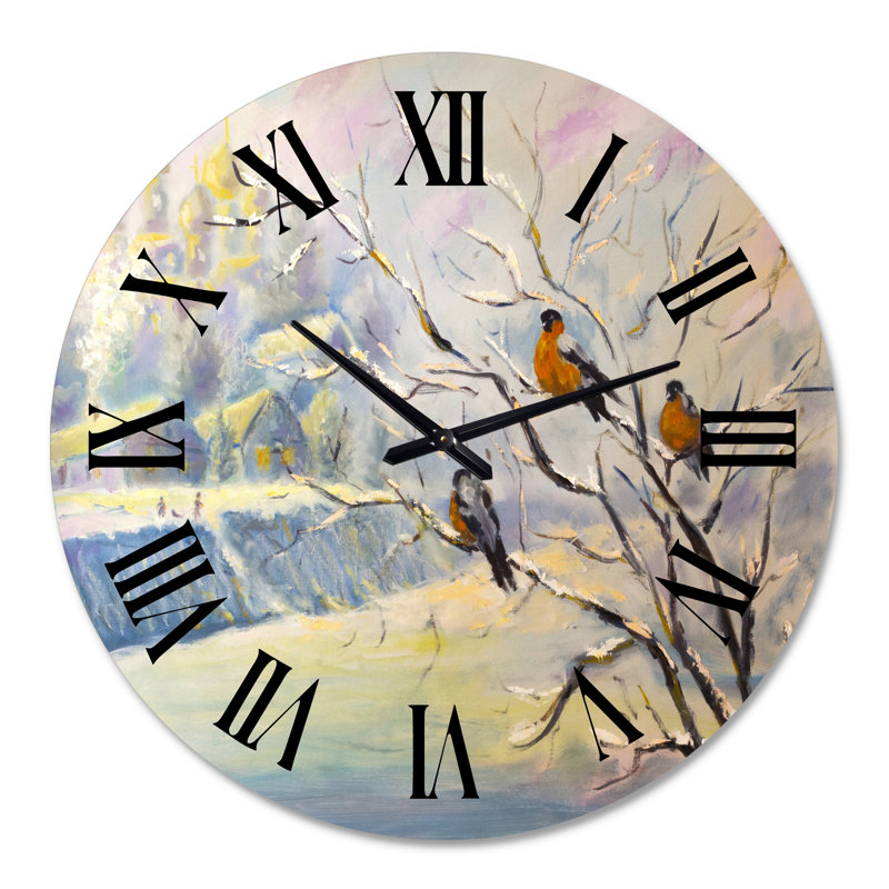 Horloge murale rustique, Surdimensionné
