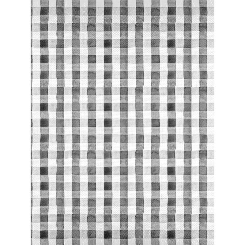 Printed Pillows Linen Pillow Cover & Insert, Gray, Square 22", Pillow Cover Only - No Insert