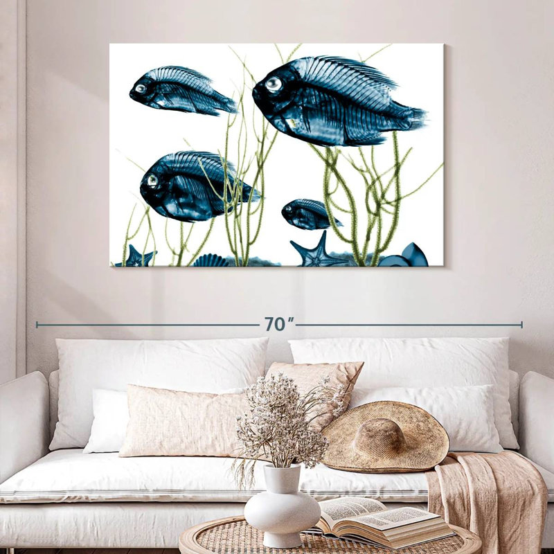 Aquatic Home II, 32" H x 48" W