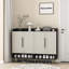 Sideboard Shoe Cabinet with 4 Doors,for Entryway,Living Room,and Bedroom Storage