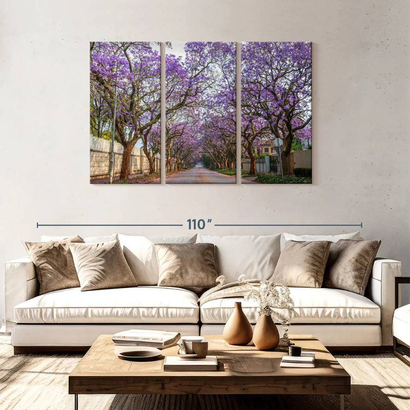 Sirci Saxonwold Jacaranda Lane, H 48 po x l 74 po