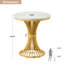 Pedestal End Table