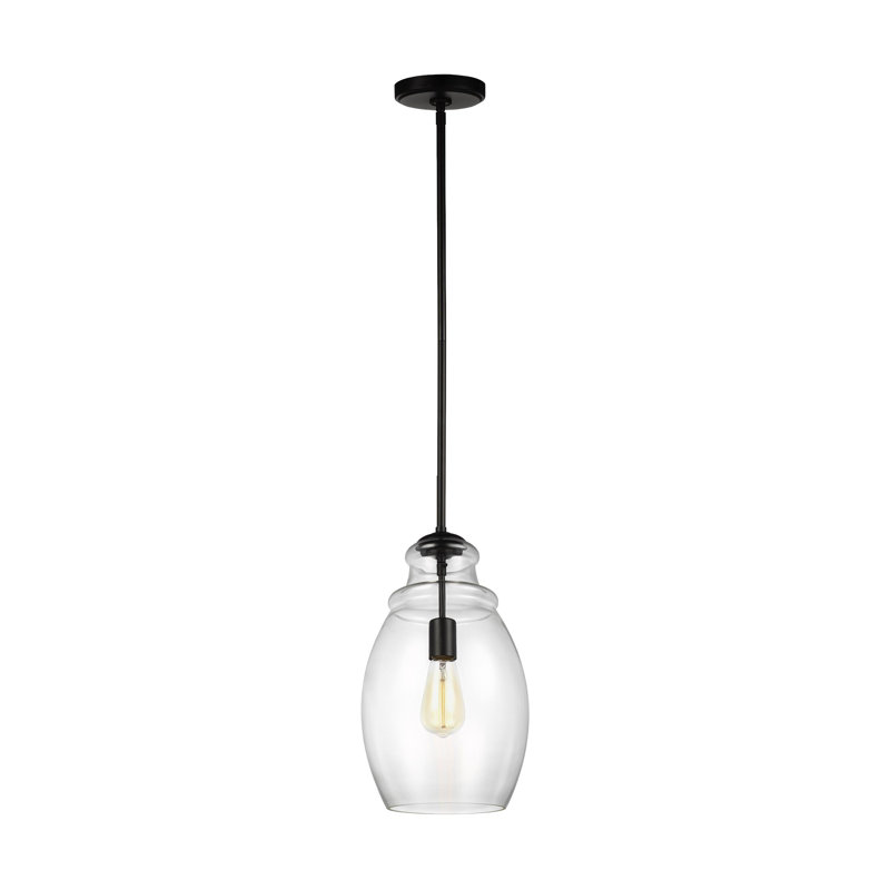 Marino One Light Pendant from Generation Lighting , Oil Rubbed Bronze