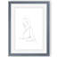 «Nude Contour S Croquis I» par Paul Cezanne - Reproduction d'art sur toile encadrée-327081331-327044509-327044497