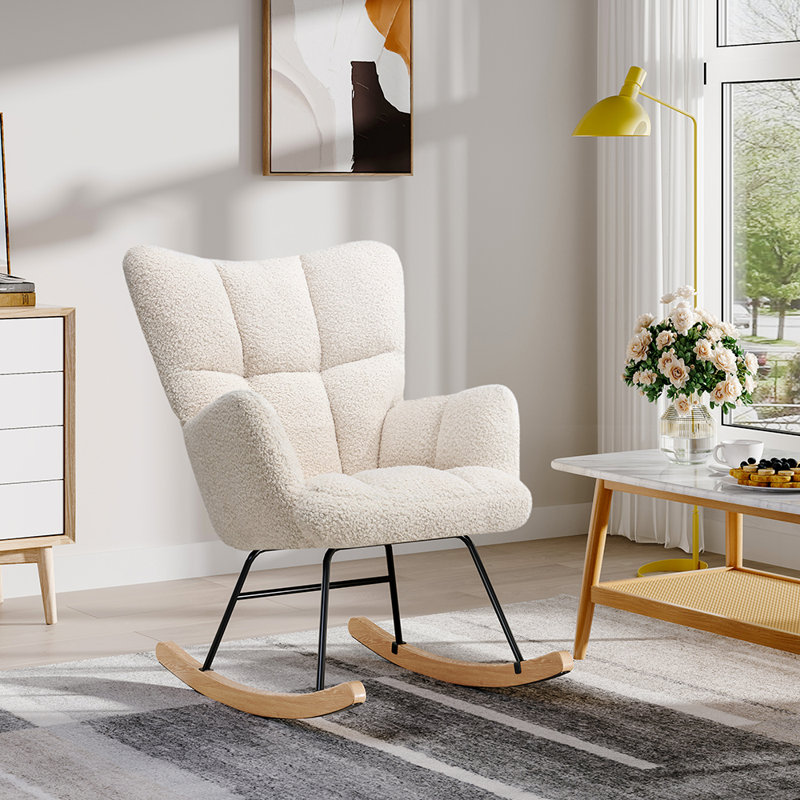 Rocking chair, White