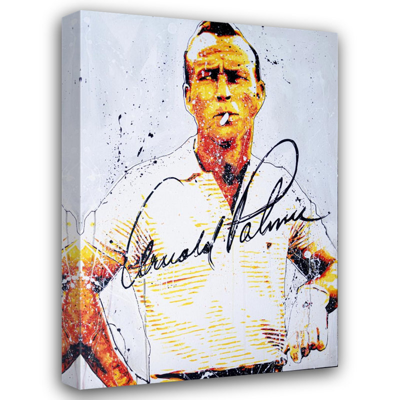 " Arnold Palmer ", 18" H x 15" W x 1.5" D