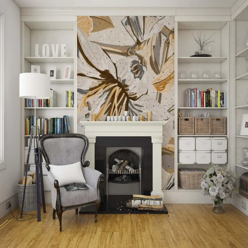Golden Bloom Harmony, `106" L x 138" W