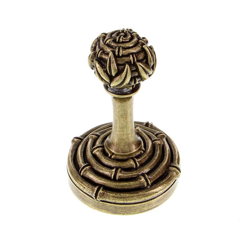 Palmaria Robe Hook, Antique Brass