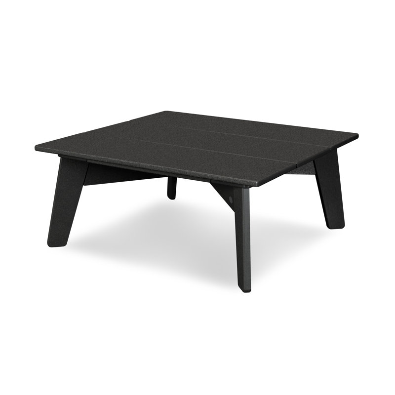 Table de conversation moderne Riviera, Noir