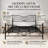 Enfield Queen Metal Platform Bed-203135947-203135944