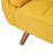 Edriel 75.39" Futons Upholstered Convertible Sofa, With Tapered Wood Legs And Adjustable Backrest-1641368663