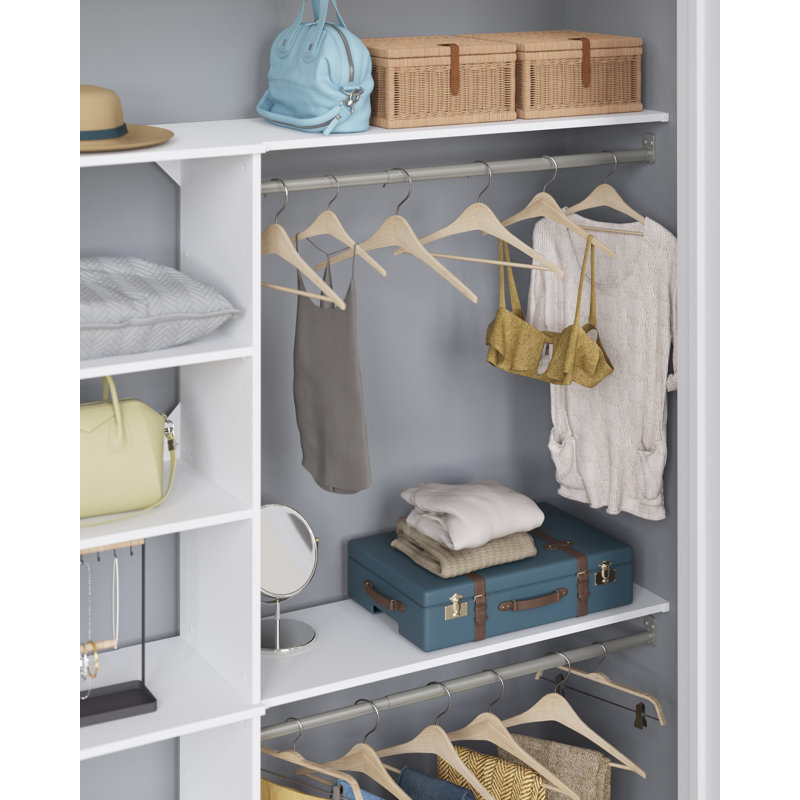 Suite Symphony Wardrobe Closet System With Drawers Up To 3m Wide 