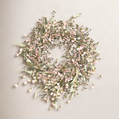 Primrue 26" Handcrafted Mini Eucalyptus Wreath