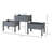 Raised wooden garden bed with drainage holes-2005237793