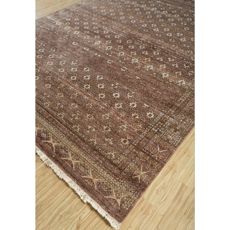 Transitional, Vintage One-of-a-Kind Rectangle 8'11" X 12 Wool Area Rug