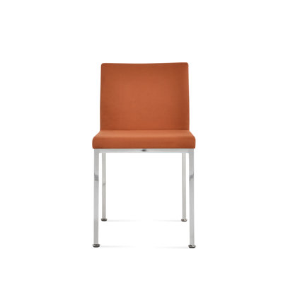 Aria Metal Adjuster Dining Chair in Cognac