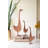 Rustic Metal Goose Sculptures – Set of 3 Decorative Birds