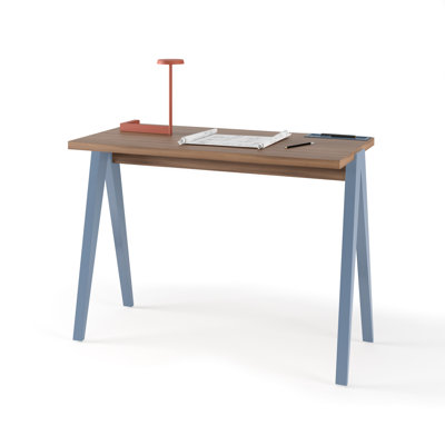 Gundrath Solid Wood Base Writing Desk